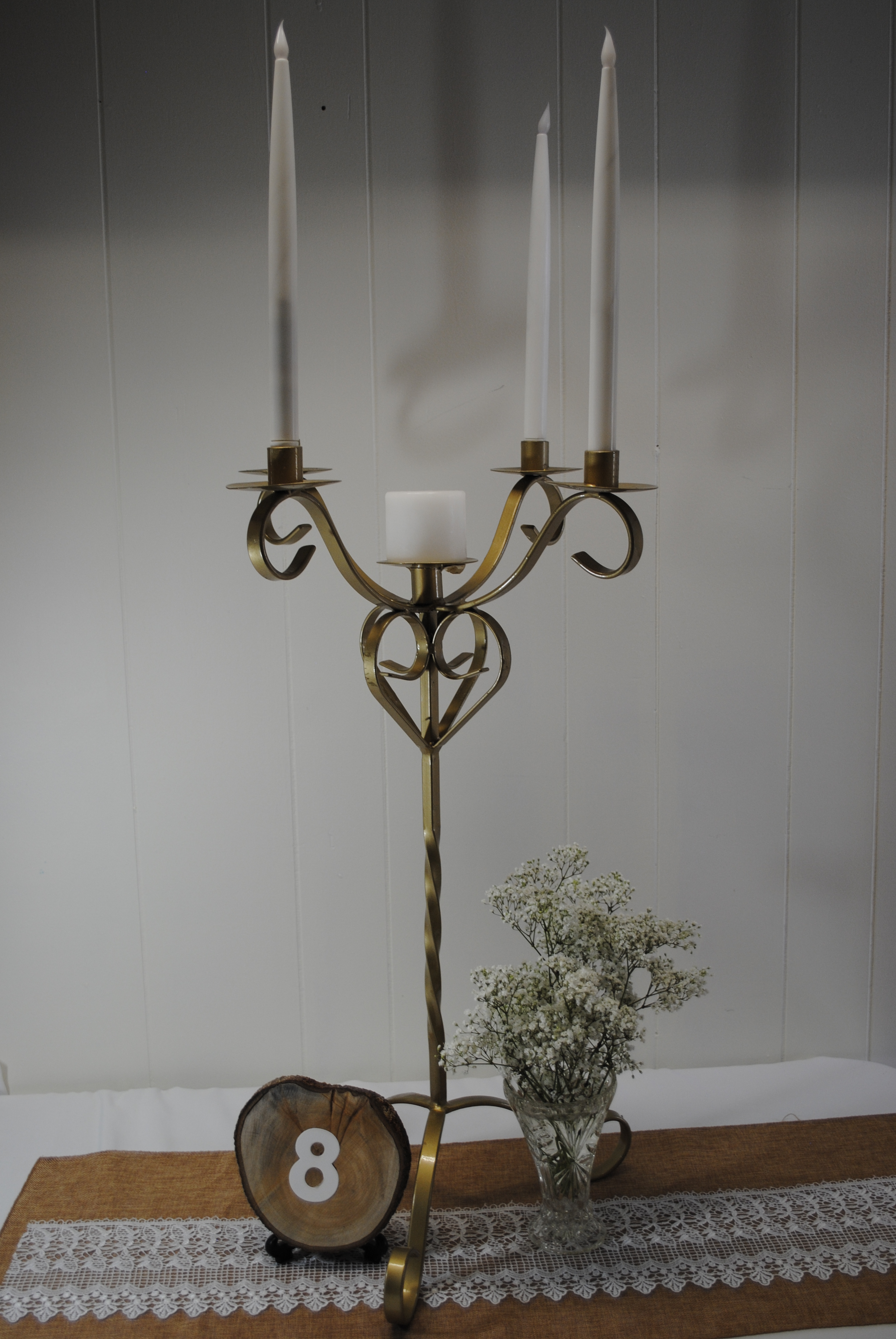 4 BRANCH CANDELABRA