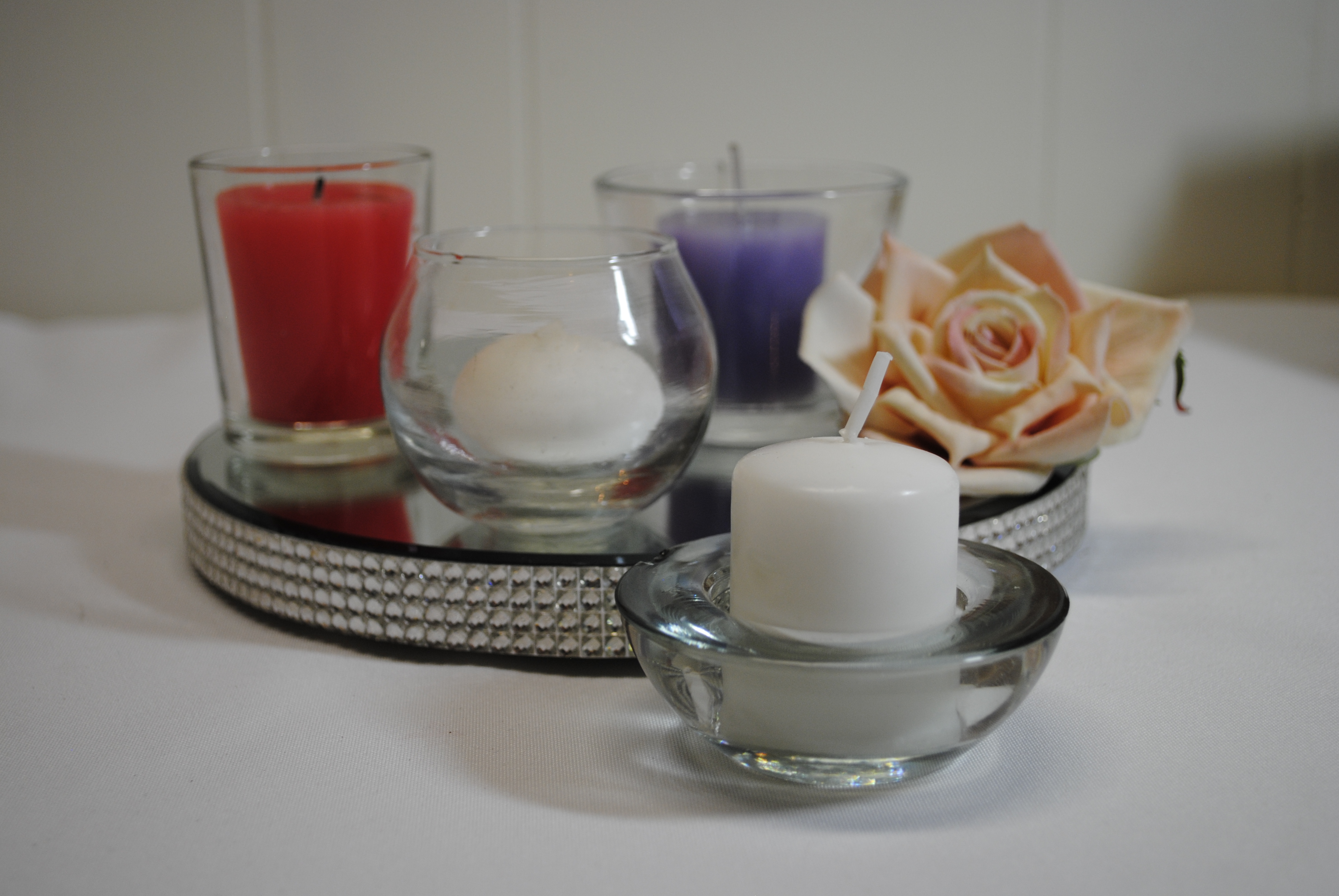 GLASS VOTIVES