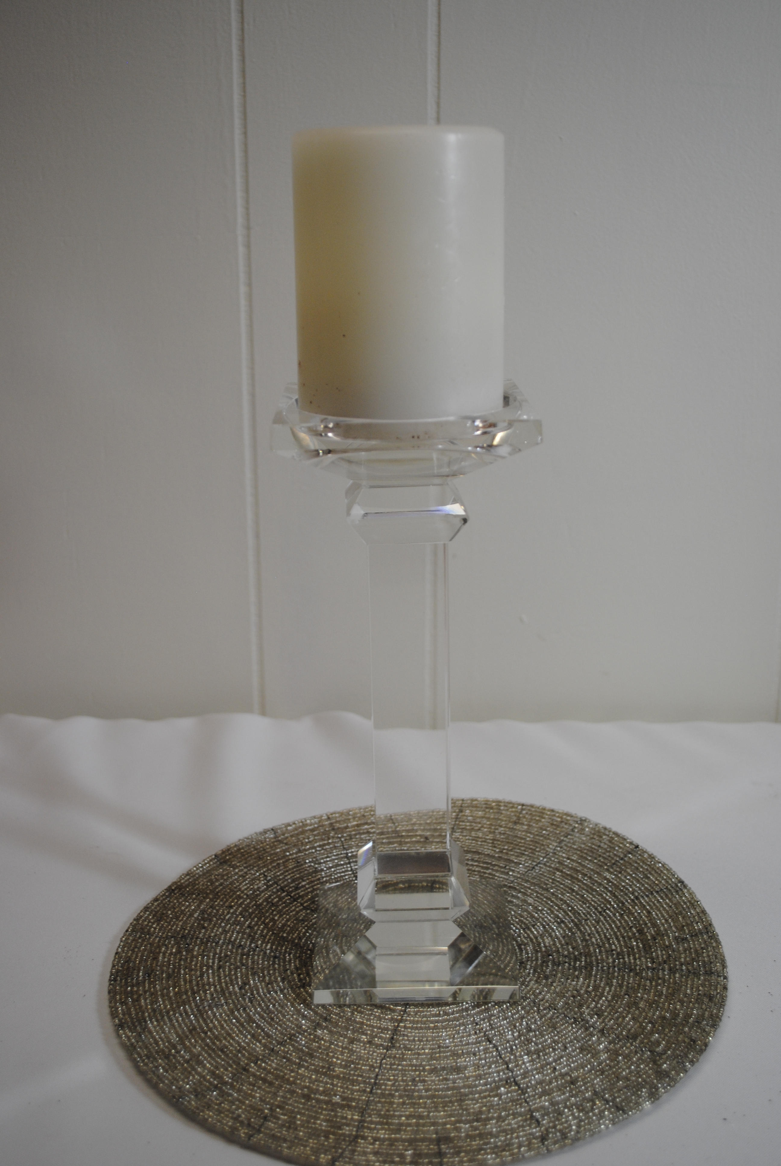 CRYSTAL CANDLE HOLDER