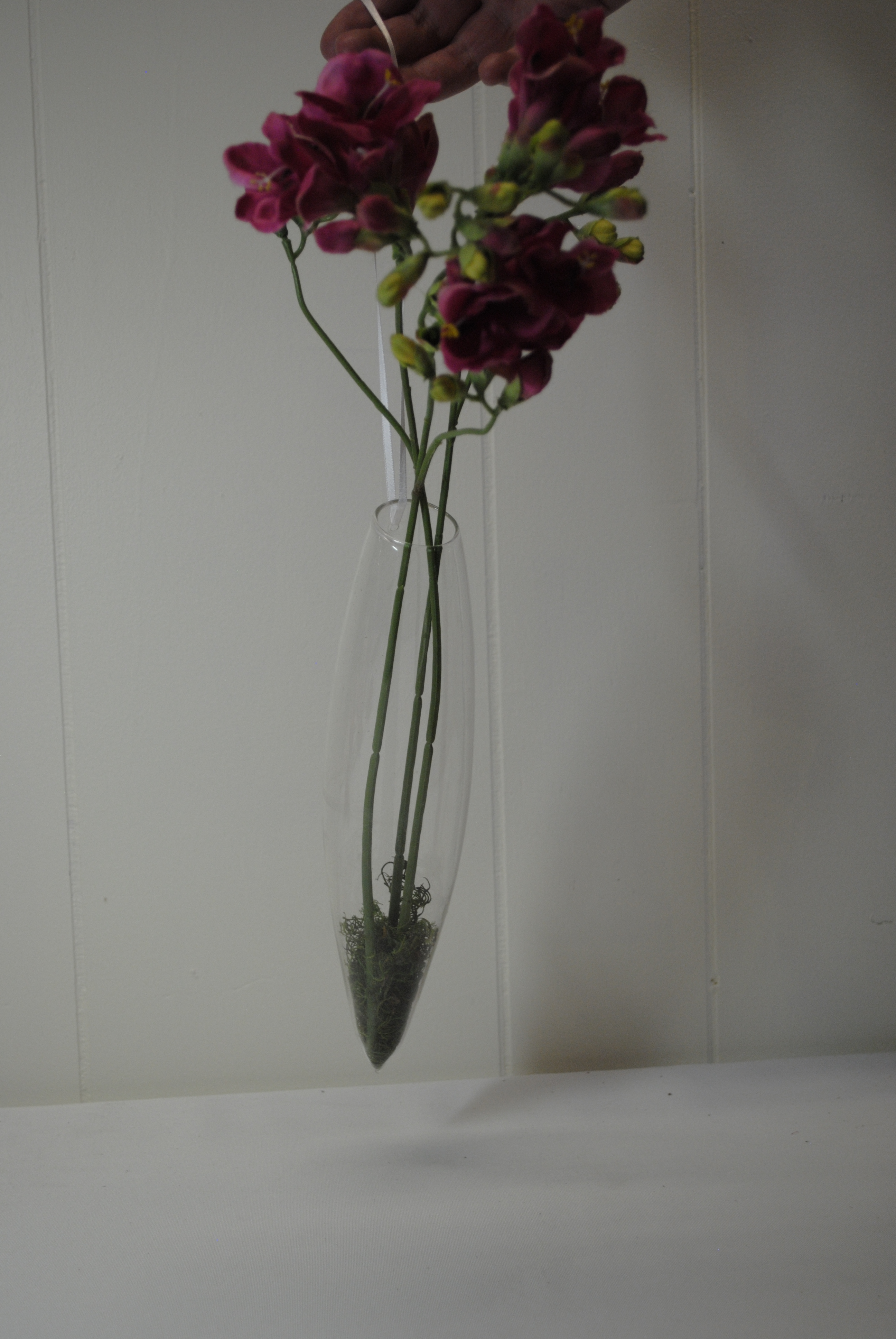 VASE, HANGING TEAR DROP