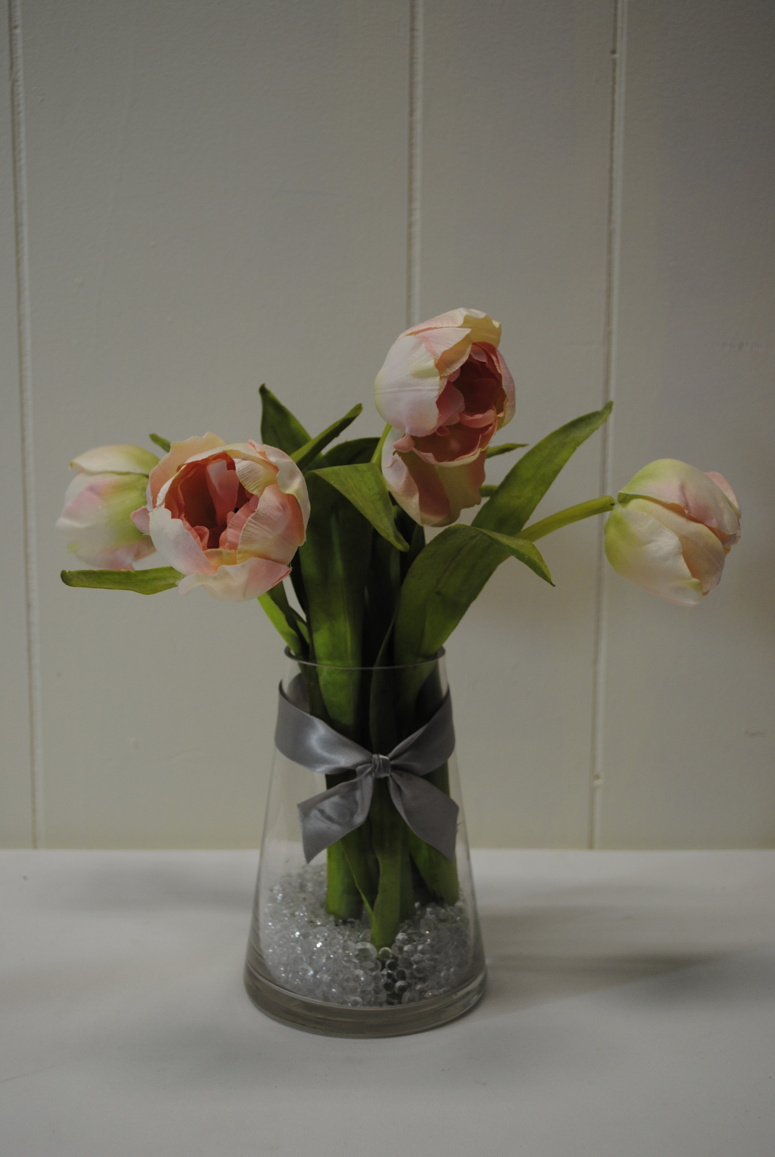 VASE, MERCURY (shape) CLEAR GLASS