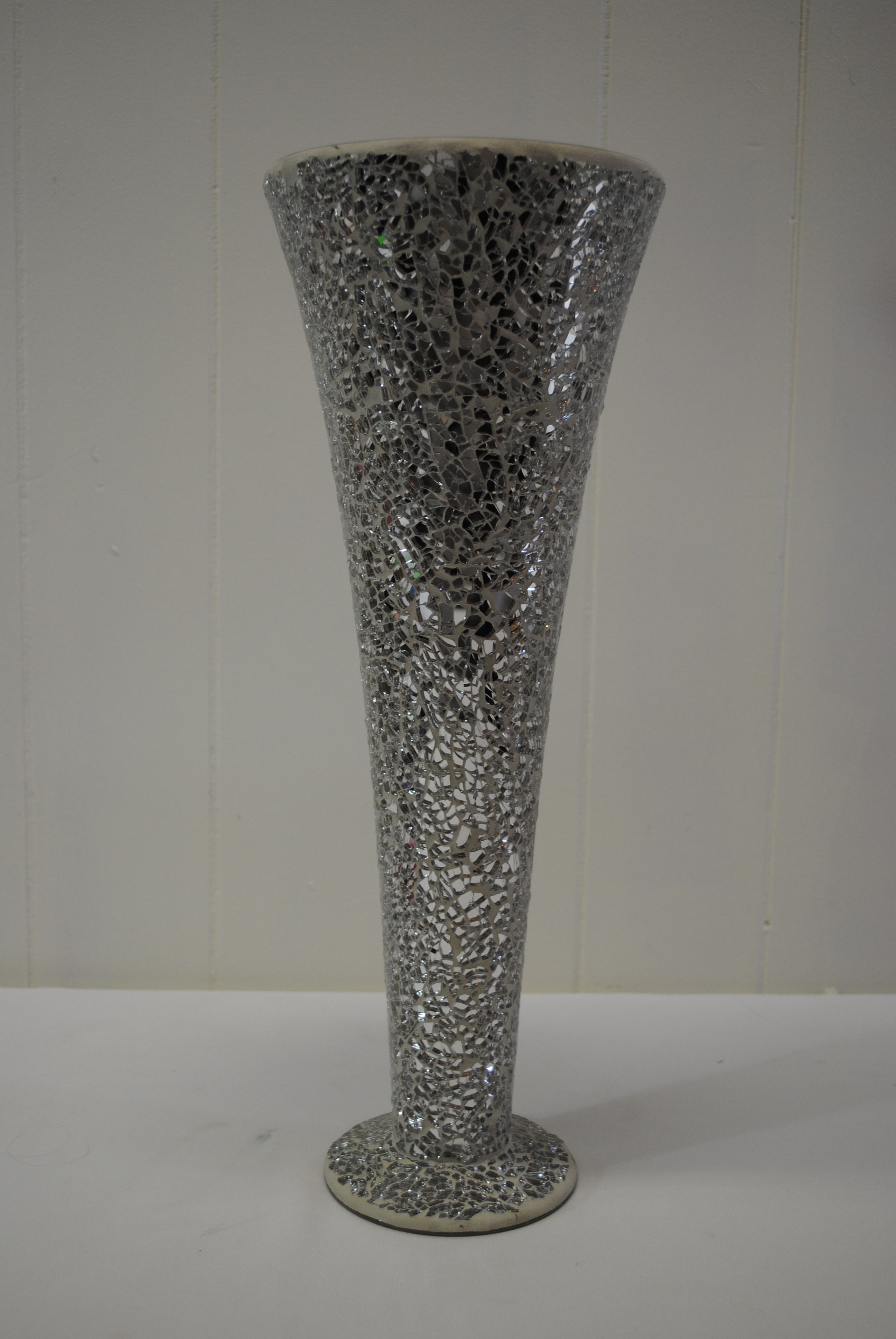 VASE, MIRROR MOSAIC - Large