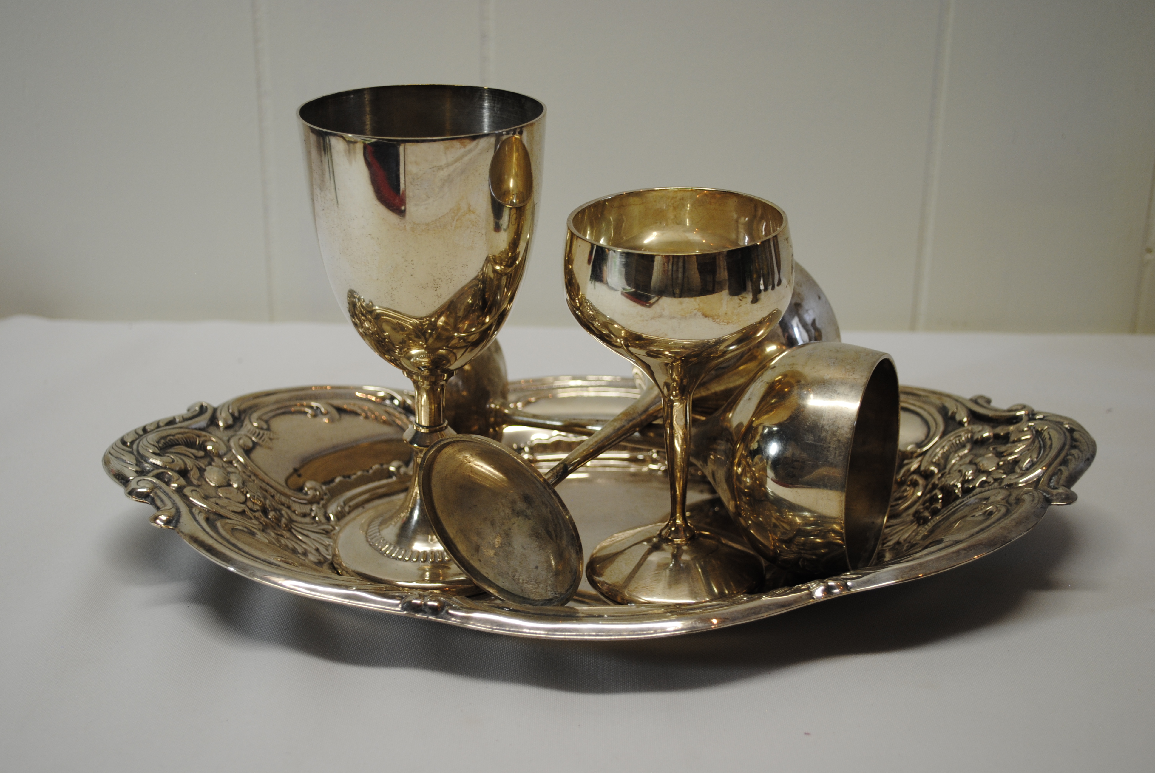 VASE, SILVER VESSELS