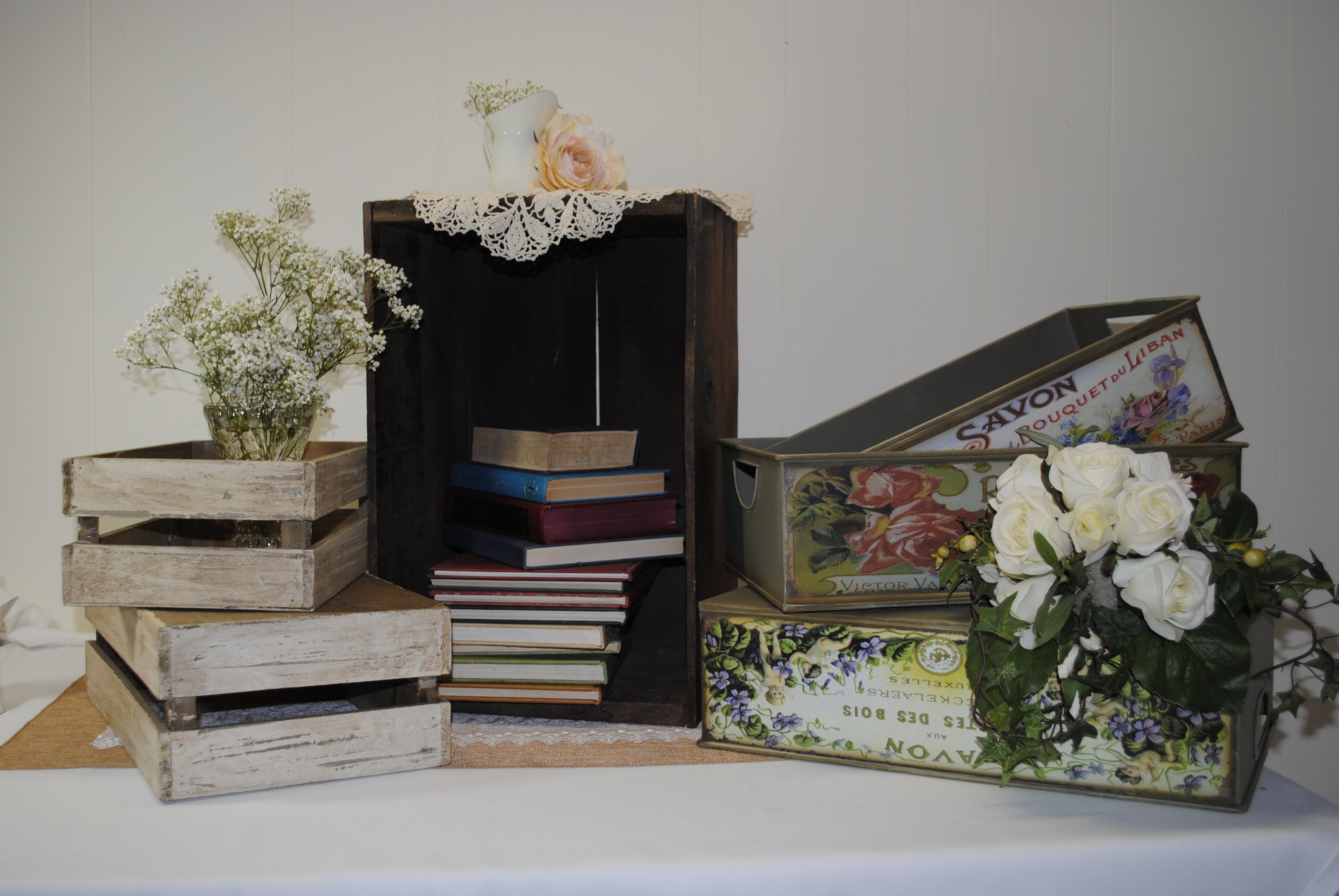 VINTAGE FLOWER TRAYS