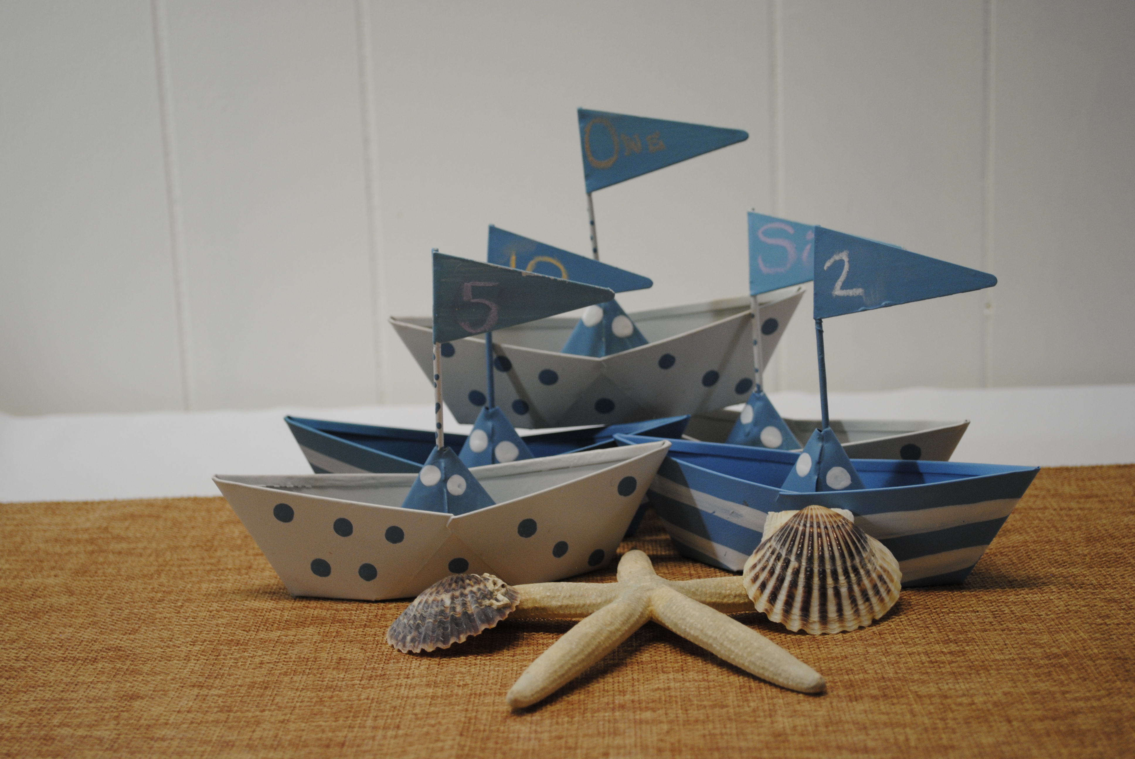 TABLE NUMBERS BOATS