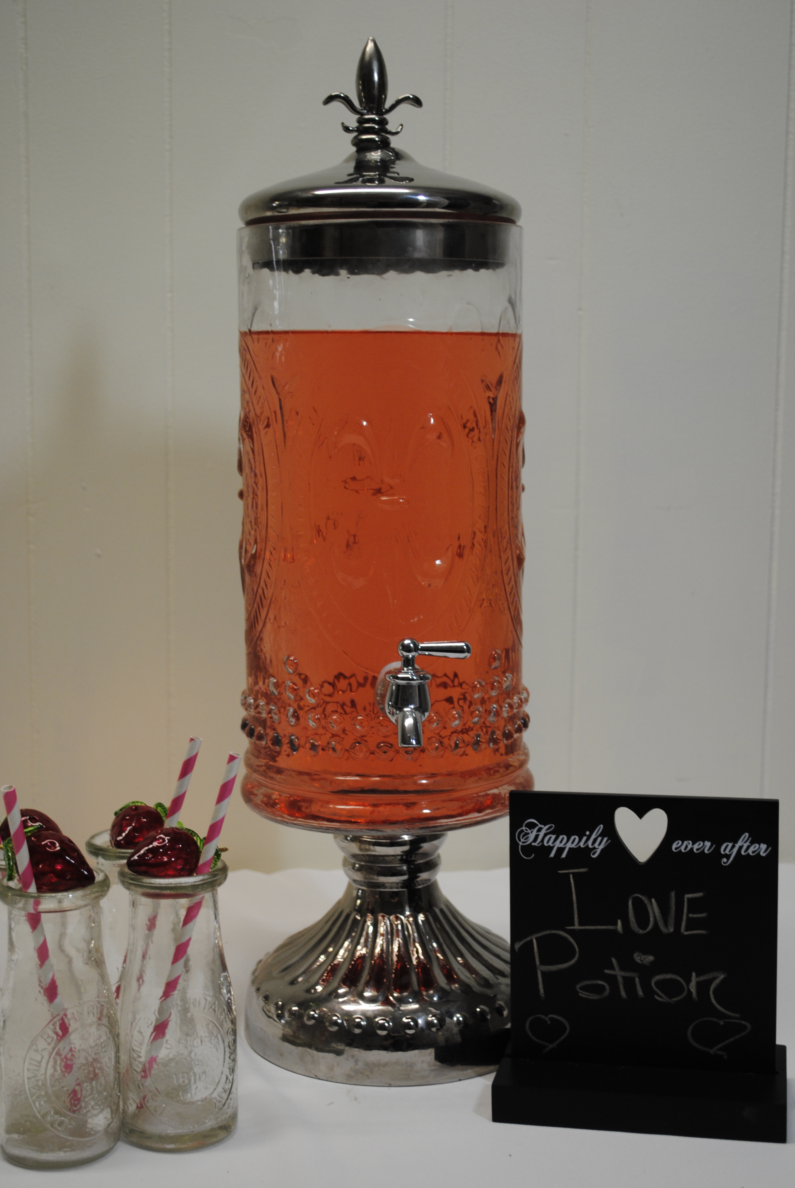 DRINK DISPENSER - Silver Based