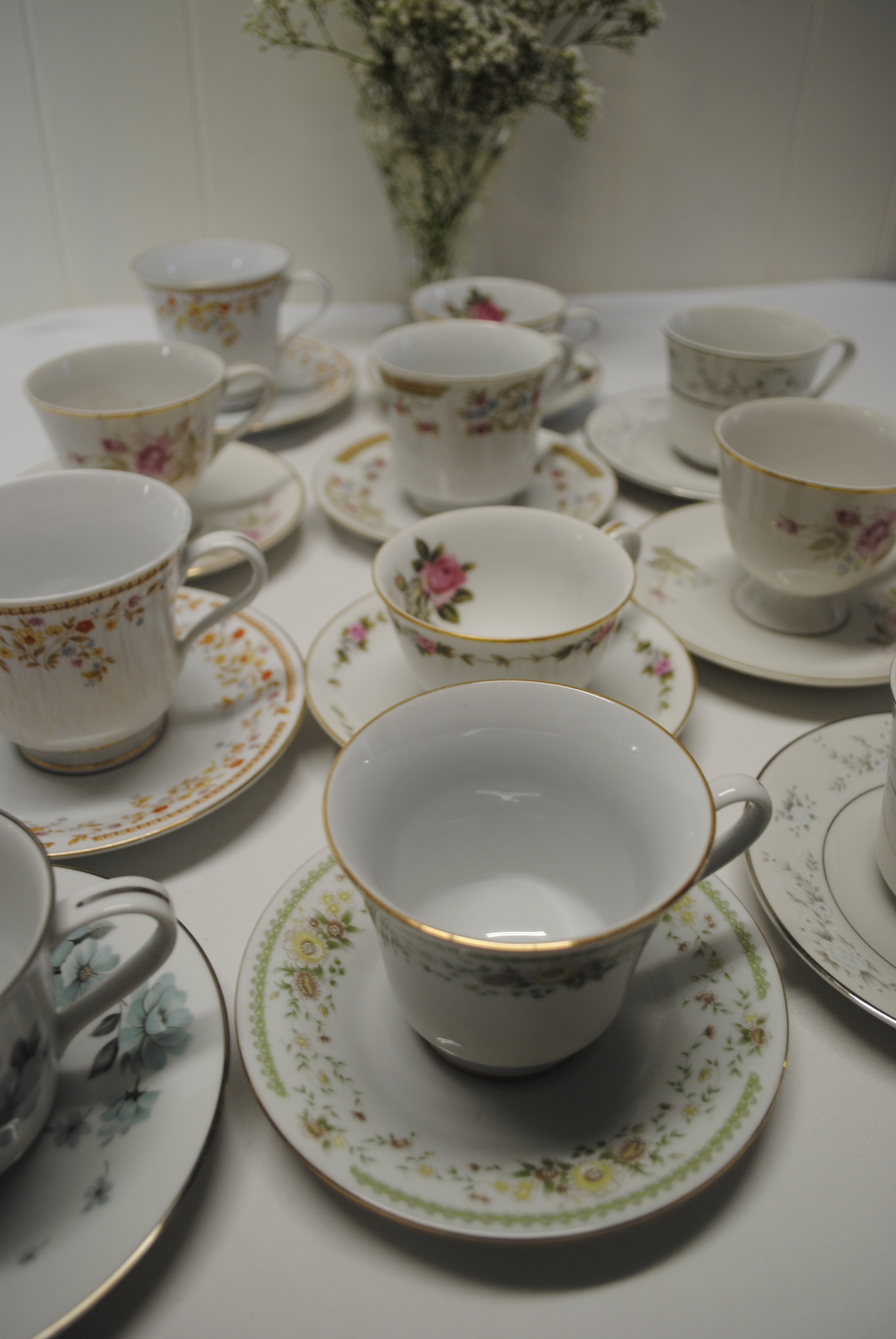 VINTAGE TEA CUP AND SAUCER