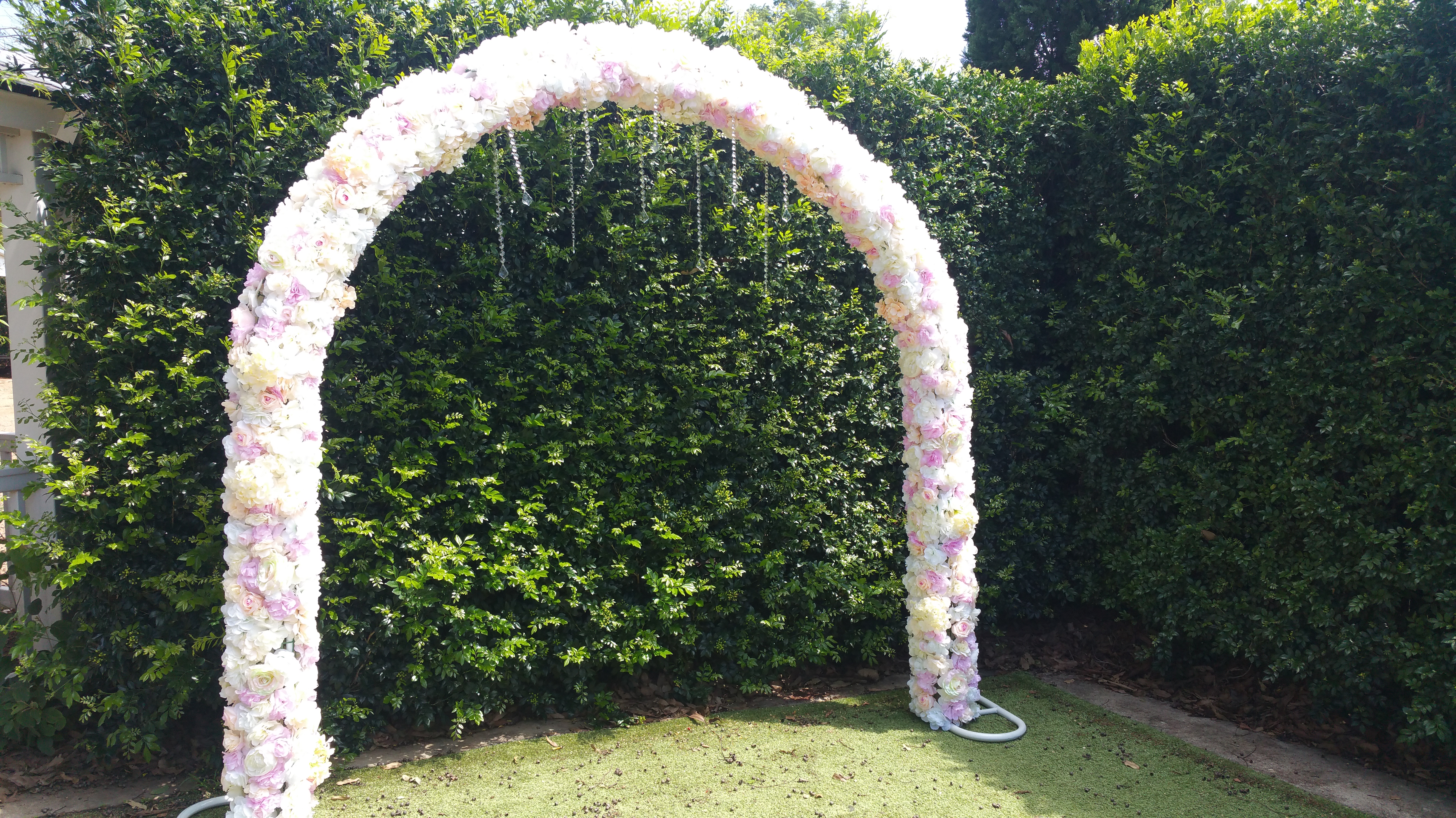 ROSE FLORAL ARCH