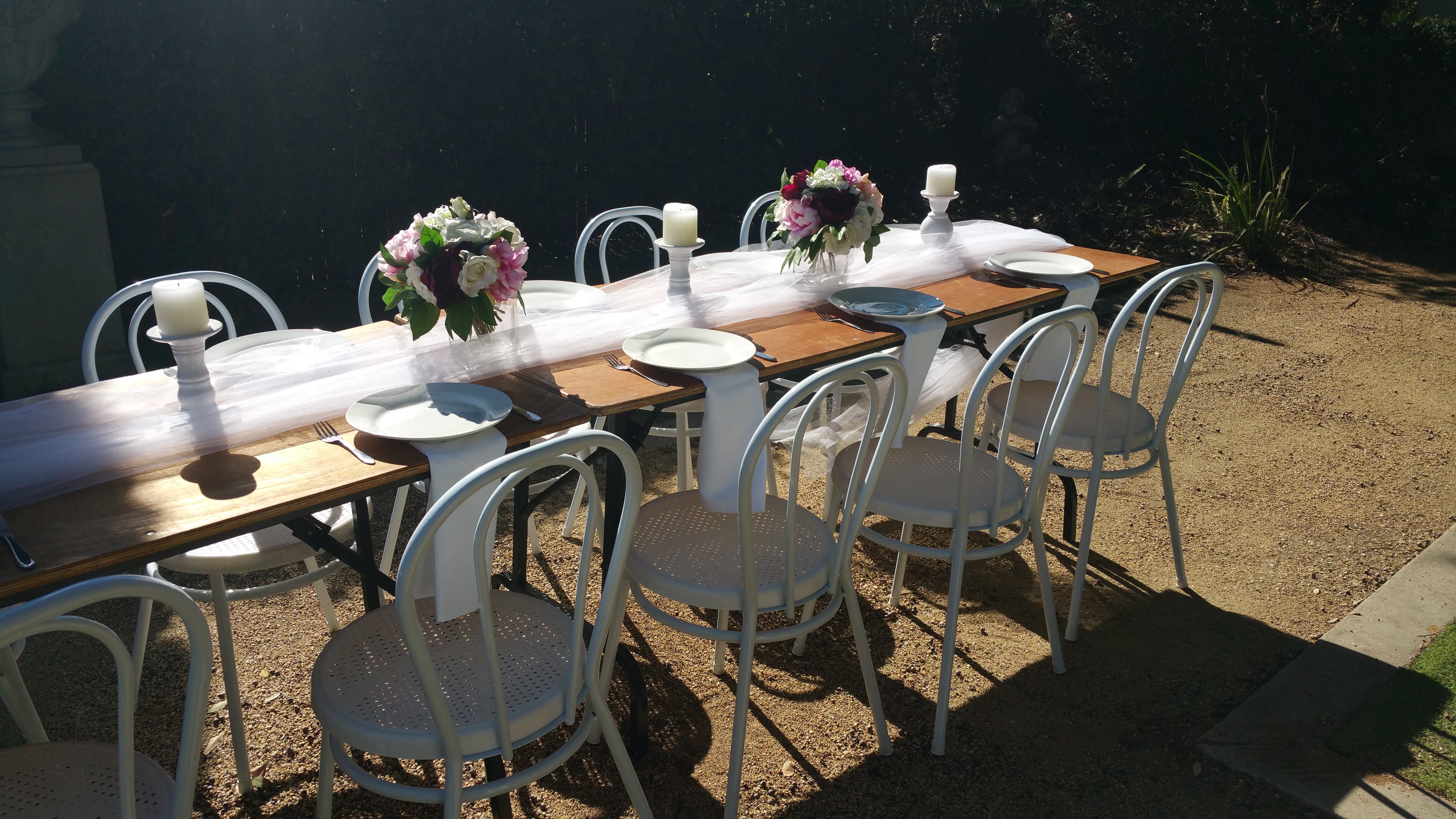 1800 timber rectangular table