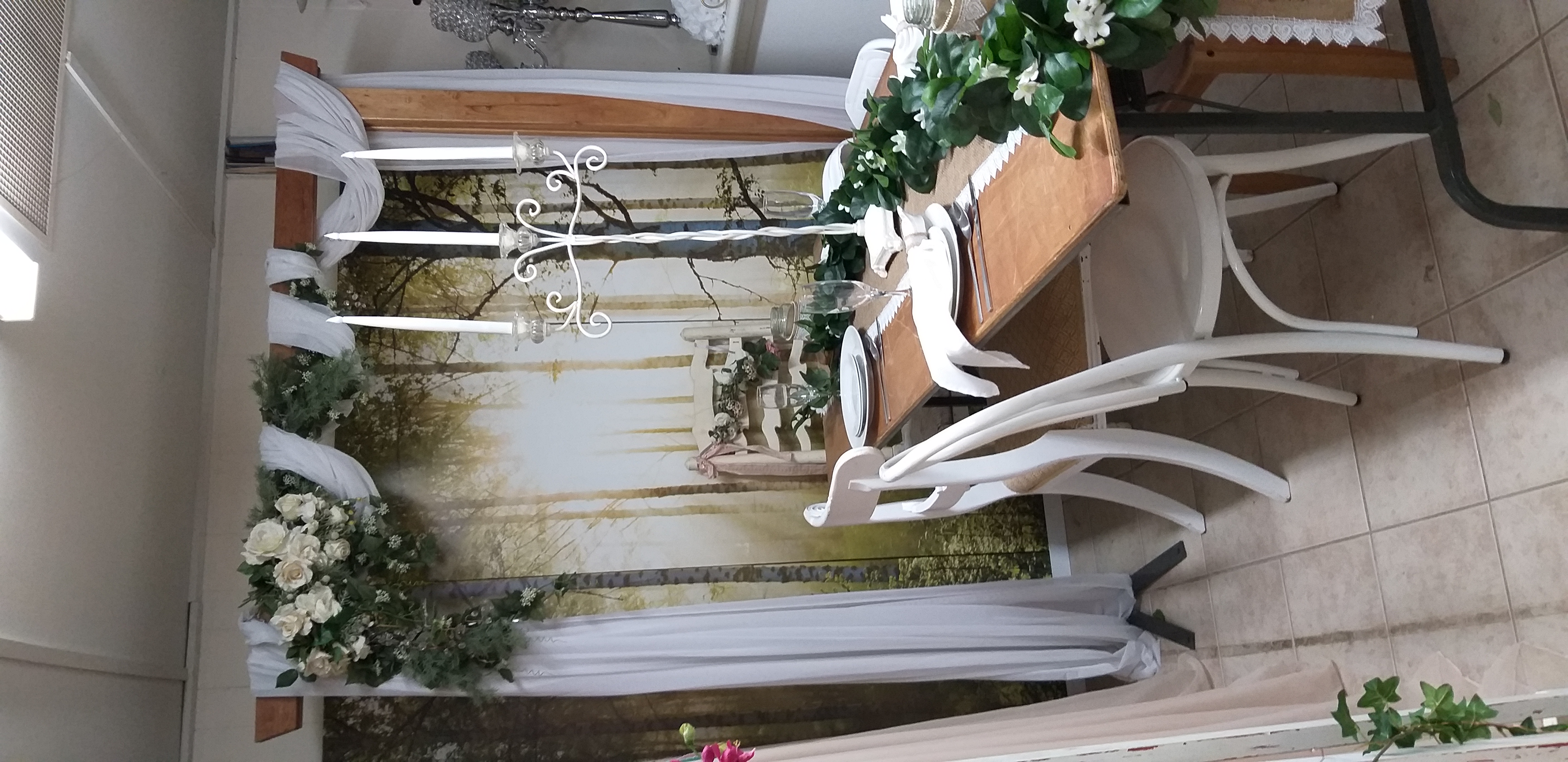 1800 timber rectangular table