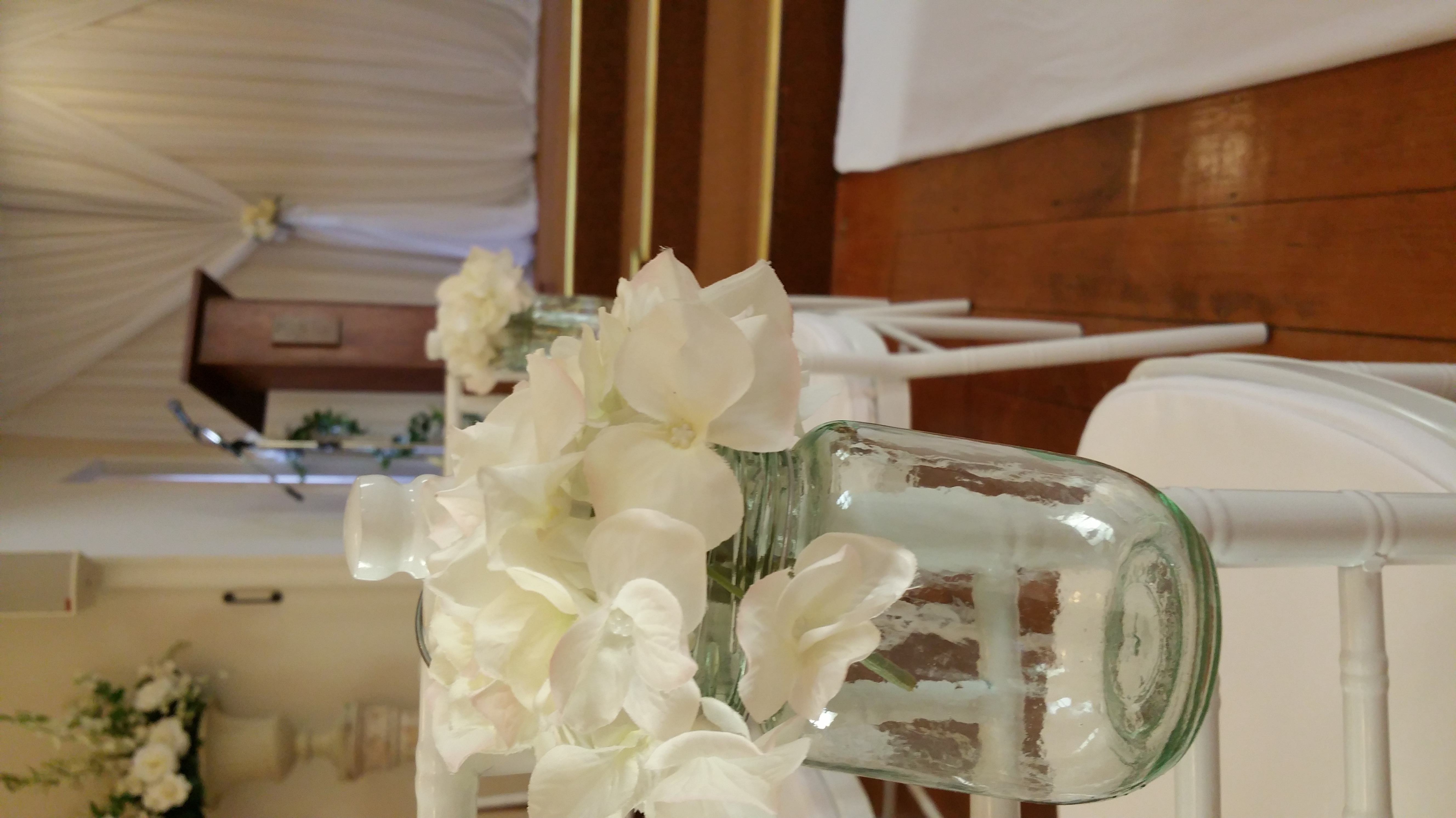 VASE/CANDLE HOLDER, MASON JAR