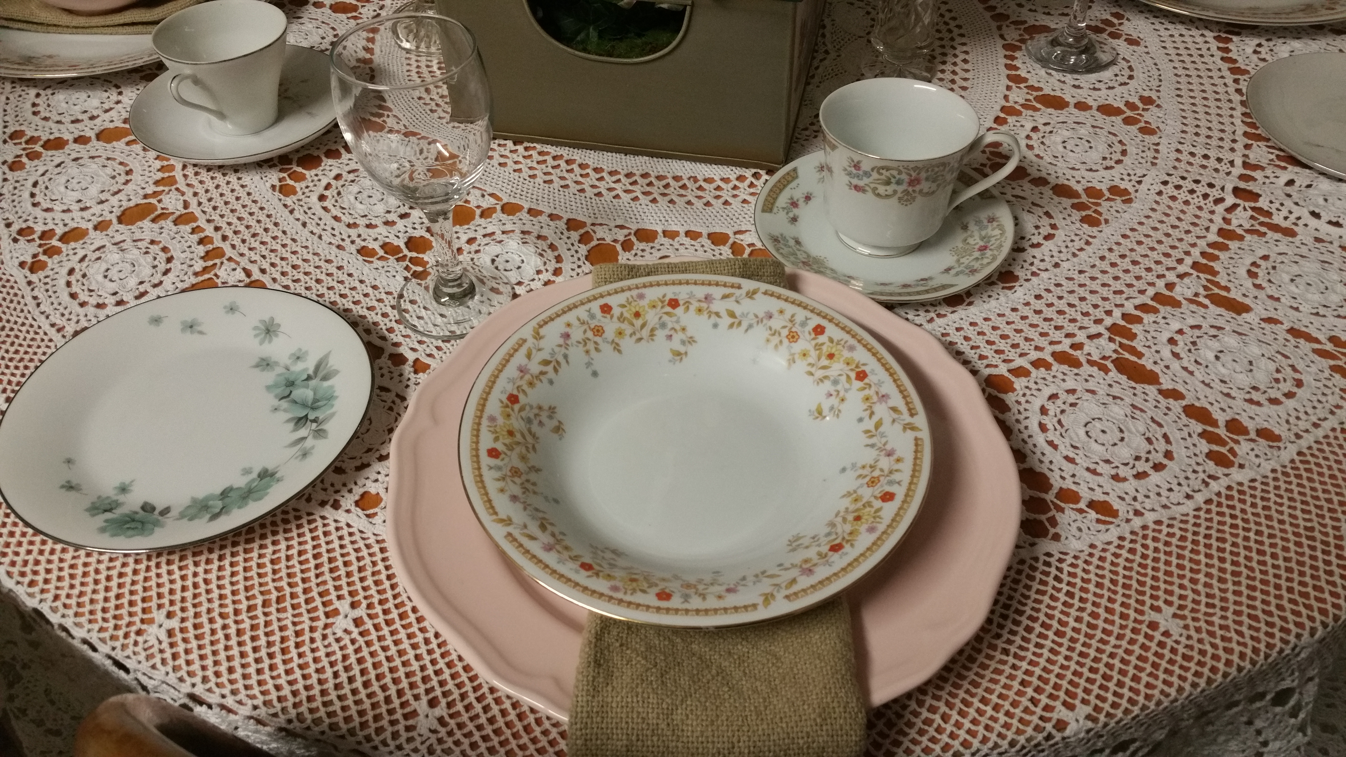 VINTAGE TEA CUP AND SAUCER