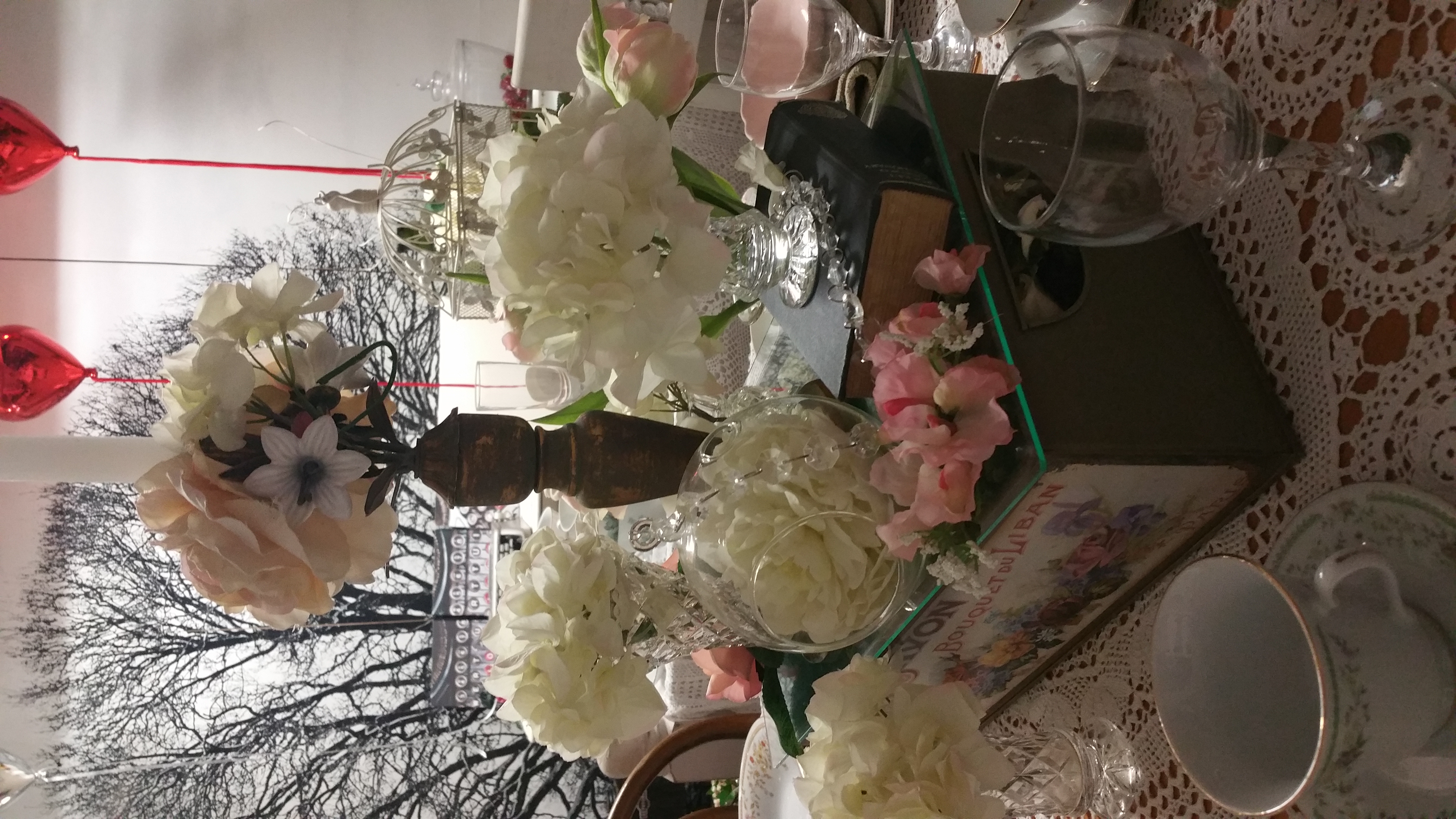 VINTAGE FLOWER TRAYS