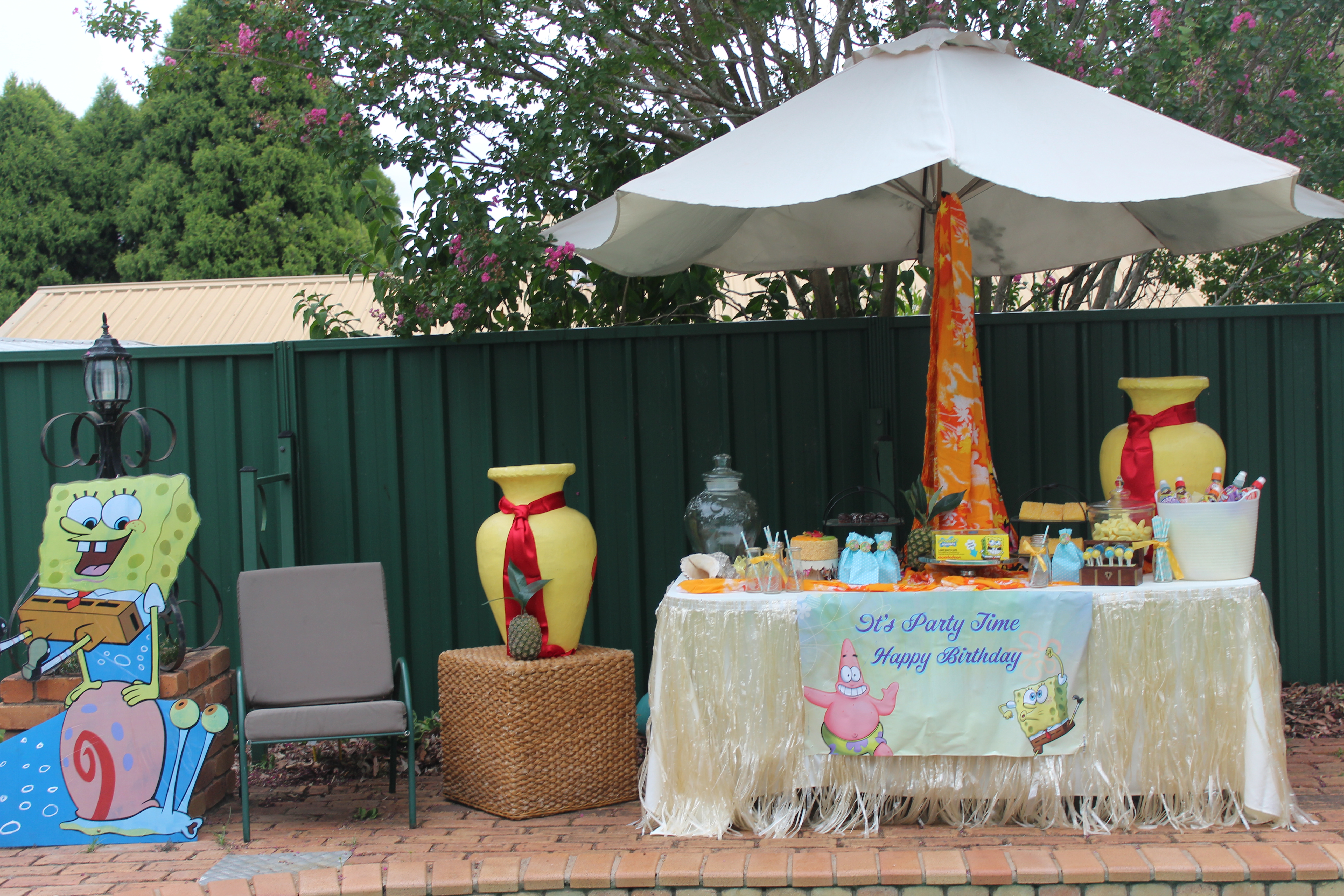 SPONGE BOB THEME PARTY