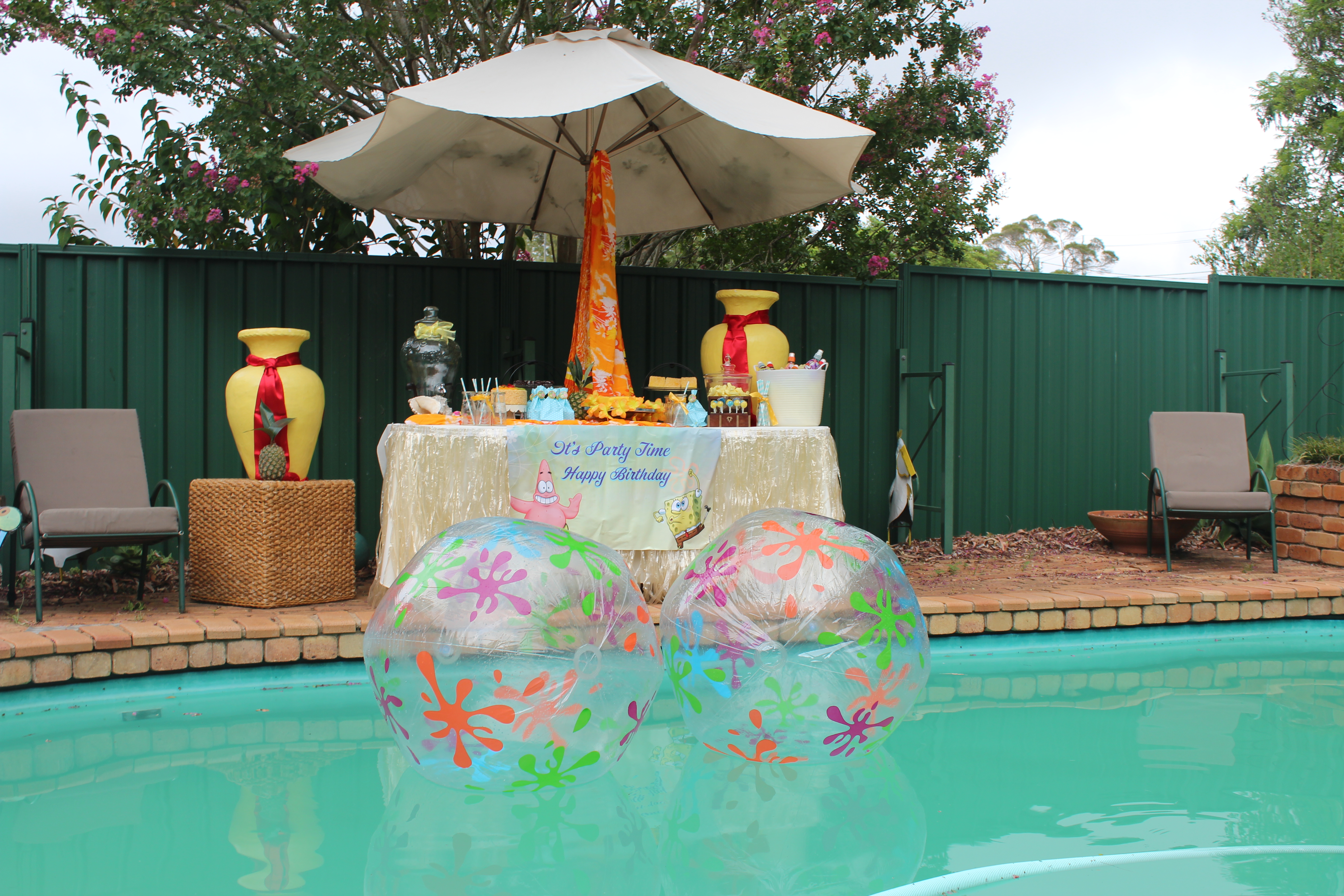 SPONGE BOB THEME PARTY