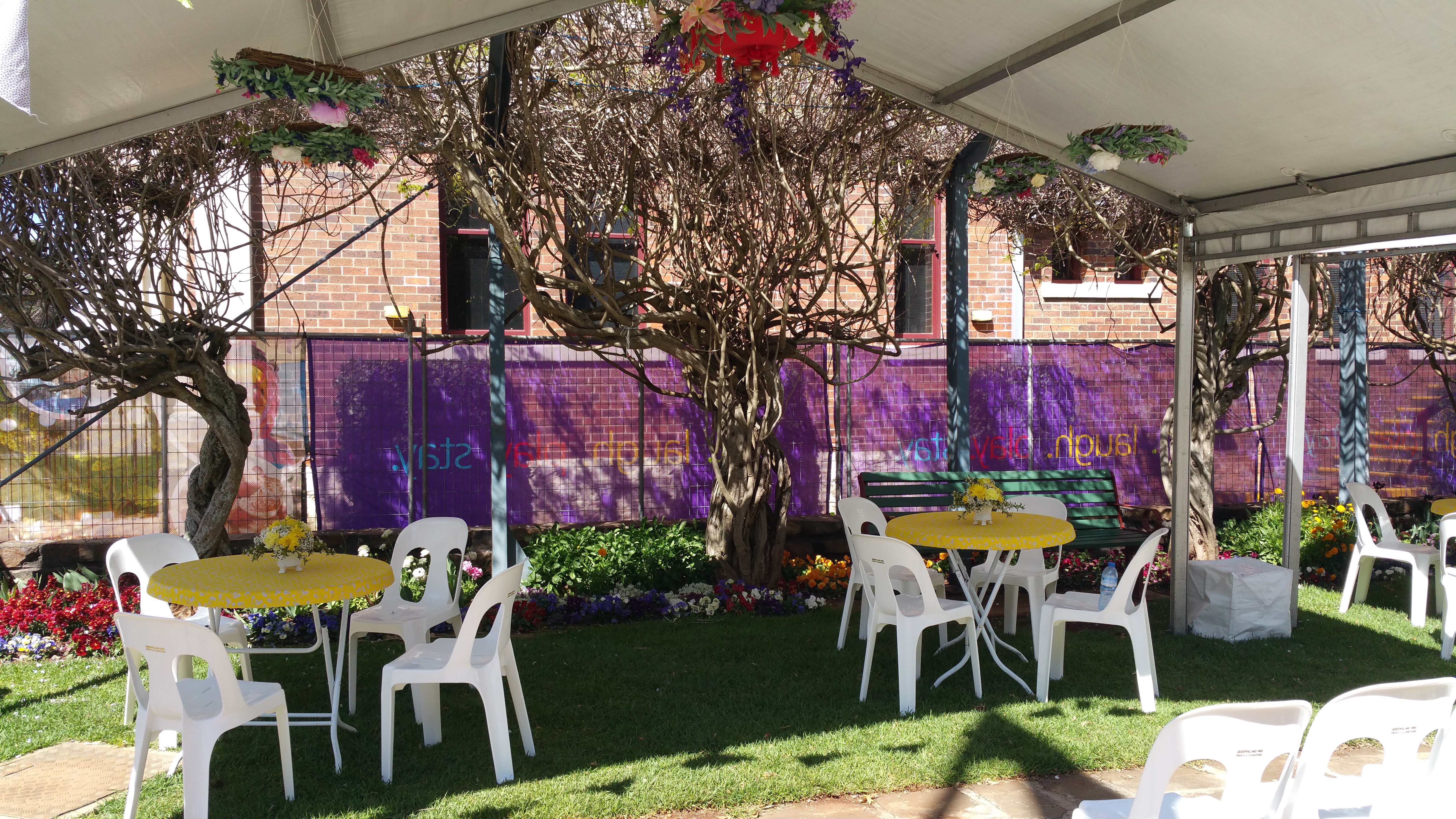 SPRING/GARDEN PARTY THEME